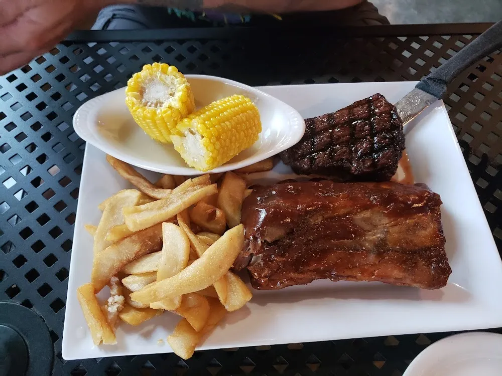 Sirloin Steak and Ribs